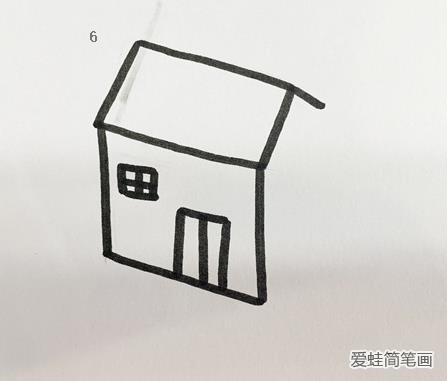 关于家乡美景的画