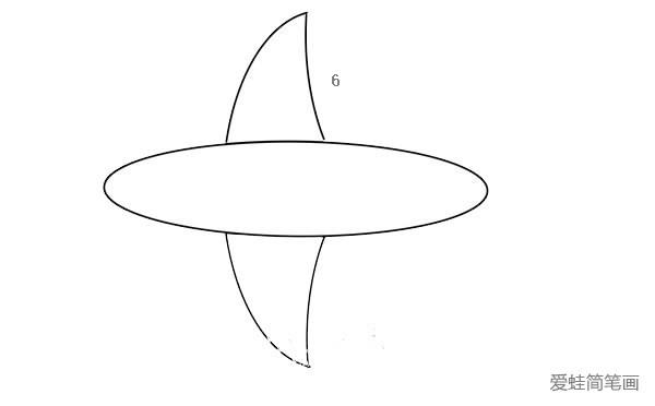 飞机的画法简笔画