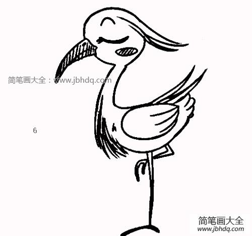 白鹭简笔画图片大全