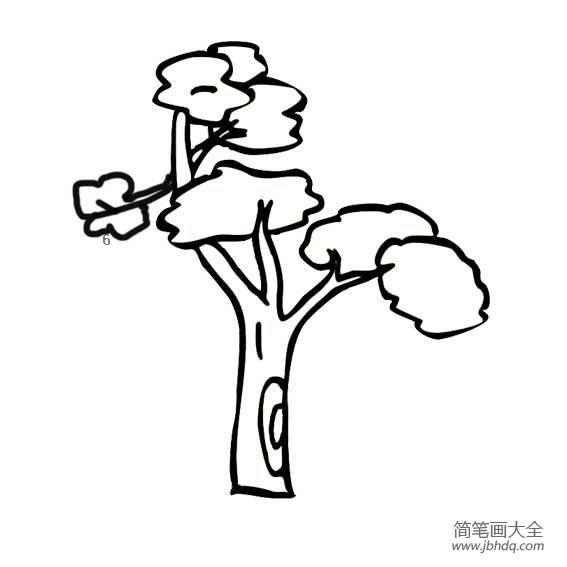 大树简笔画图片大全