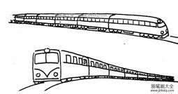 轻轨怎么画简笔画步骤