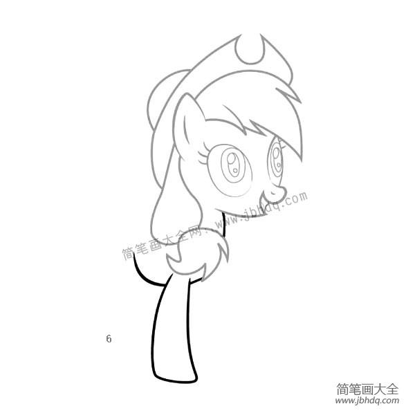 小马宝莉儿童简笔画