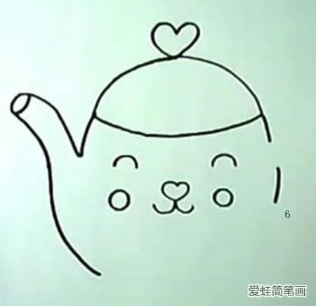 茶壶简笔画