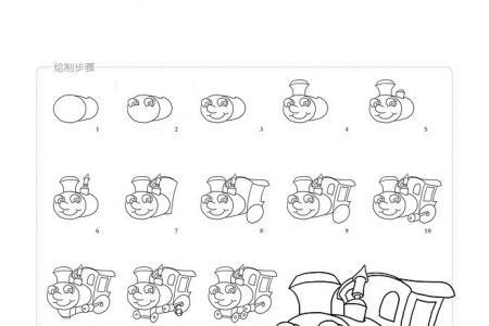 托马斯小火车怎么画托马斯小火车