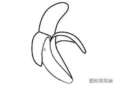 香蕉简笔画