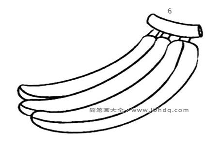 超简单香蕉简笔画