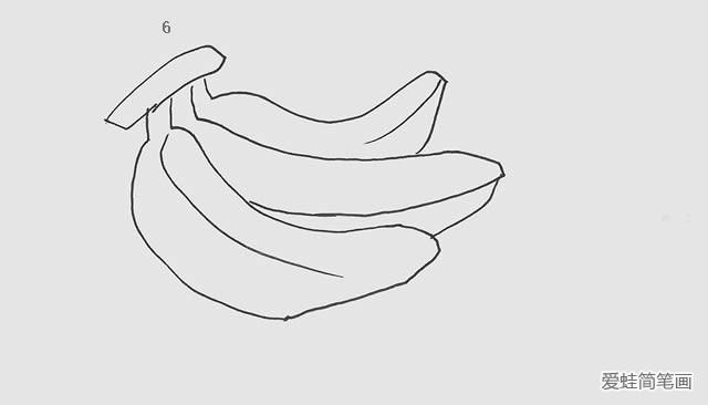 一把香蕉简笔画