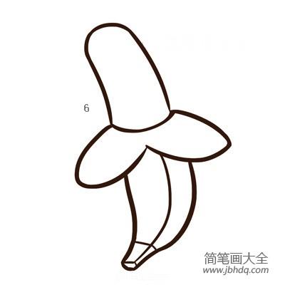 卡通香蕉简笔画图片