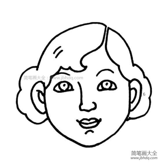 妈妈的头像简笔画