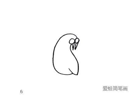 怎么用数字画海豹简笔画