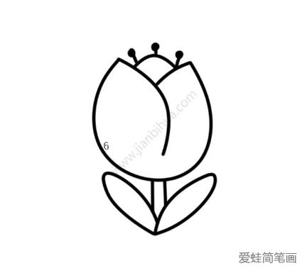 水仙花简笔画