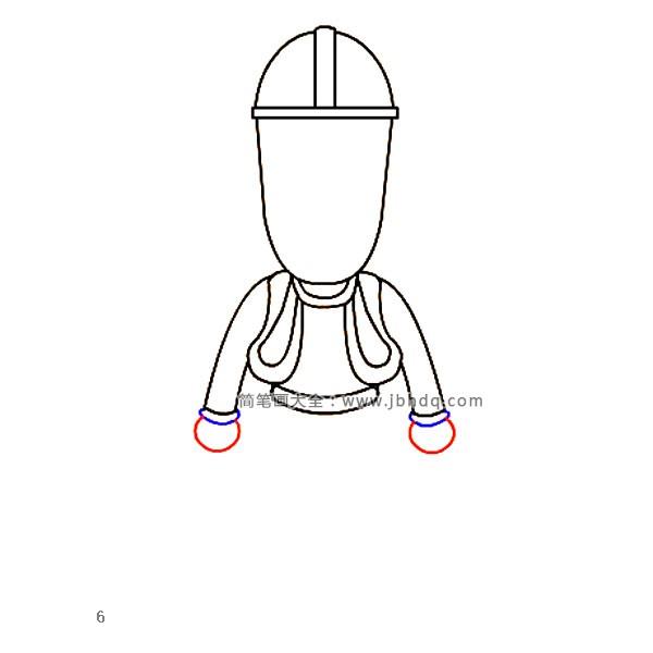 光头强简笔画教程